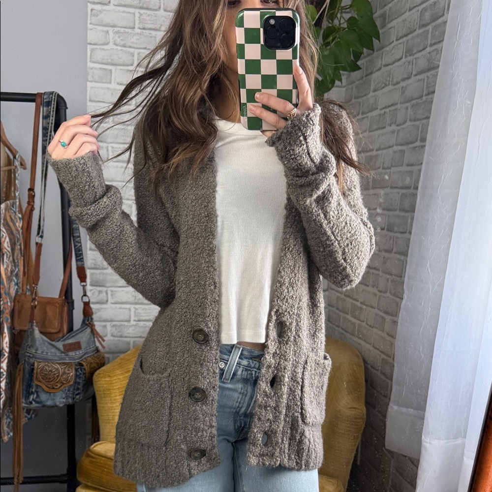 Abercrombie & Fitch // Knit Button-Front Cardigan